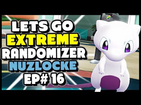 Team Rocket has MEWTHREE! - Pokemon Lets Go Pikachu and Eevee Extreme Randomizer Nuzlocke Episode 16