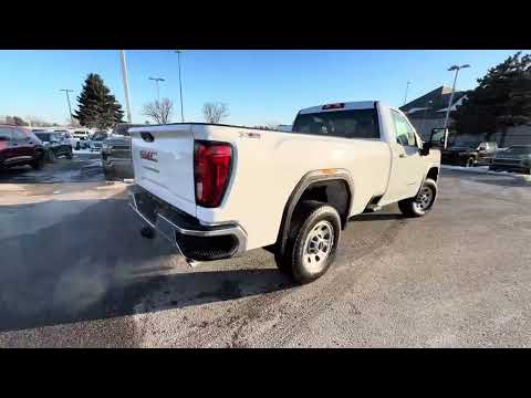 2025 GMC Sierra 2500HD 4WD Regular Cab Long Box Pro in White for sale at Boyer Pickering Chevrolet Cadillac Buick GMC Ltd. in Pickering, ON