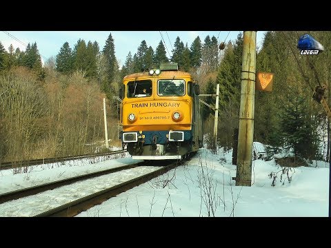 LE5100KW 40-0795-7 & 40-0557-1 & Tren CER FERSPED Intermodal Train in Predeal - 20 February 2020