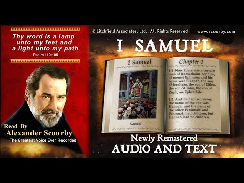 9 | Book of 1 Samuel  | Read by Alexander Scourby | AUDIO & TEXT | FREE  on YouTube | GOD IS LOVE!