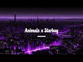 Animals x Starboy (Slowed+Reverb)(8D AUDIO)