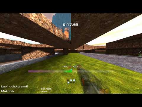 [XDF] kool_quickgrass8: Makmak - 33.42s | Xonotic