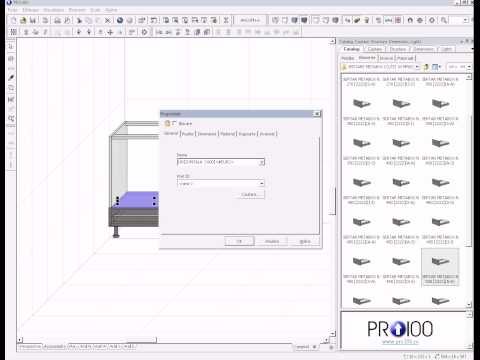 Realizare corp cuptor in PRO100