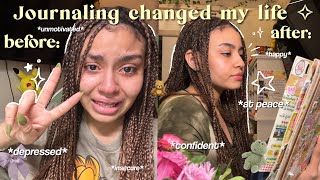 Journaling everyday changed my life ✧･ﾟ: *