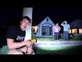 Shining Flashlights into Strangers Houses