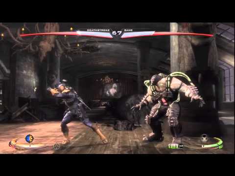 [Injustice] GoldenBoy (Deathstroke) Vs. Sin-E (Bane) - 5-24-13