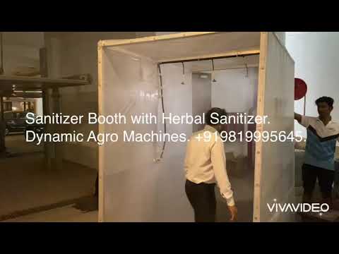 Sanitizing Booth