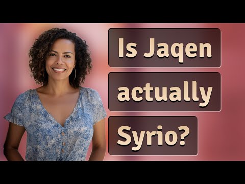 Is Jaqen actually Syrio?