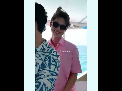 Bright, Win, Dew & Nani On a Yacht Trip