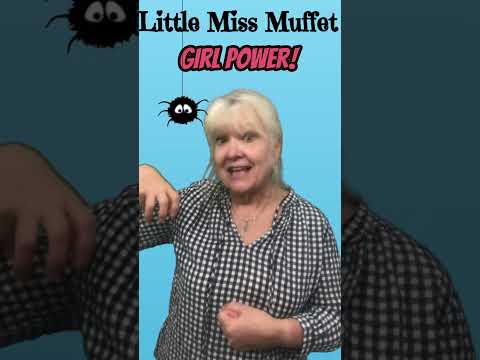 Tables are turned in my version of Little Miss Muffet!  #shorts #girlpower #kidssong