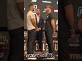 ANTHONY JOSHUA STEPS TO ROBERT HELENIUS IN FACE OFF AT PRESS CONFERENCE!