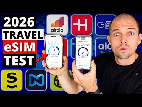BEST Travel eSIMs Compared 2026 (25 Countries, 45 Months)