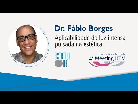 Palestra: Aplicabilidade da luz intensa pulsada na estética - Dr. Fábio Borges