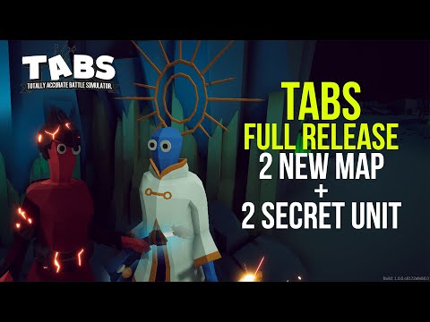 TABS FULL RELEASE - 2 NEW SECRET UNITS + How to Unlock 2 NEW MAP | Totally Accurate Battle Simulator