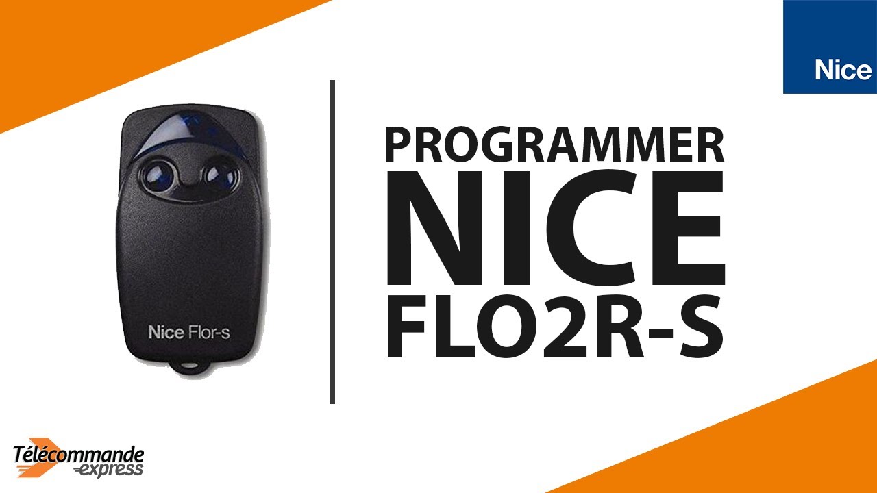 Programmer une Télécommande Nice FLO2R
