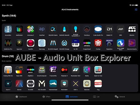 AUBE - Audio Unit Box Explorer - Get Your AUv3s Organised with this Brilliant App for iOS