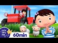 Tractor Song Vehicle Songs For Kids More Nursery Rhymes ABCs And 123s Little Baby Bum