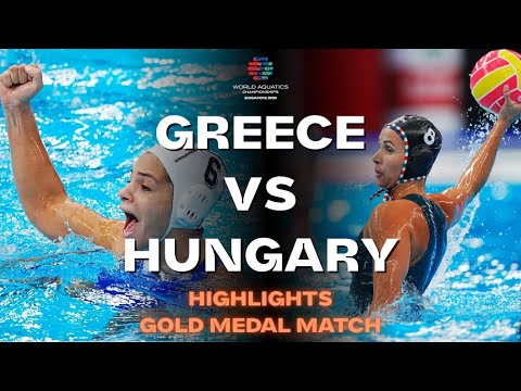 Highlights | Greece vs Hungary | Women's Gold Medal Match | World Aquatics Championships 2025
