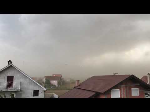 Olujni vetar / windstorm, Borca 17.09.2017.