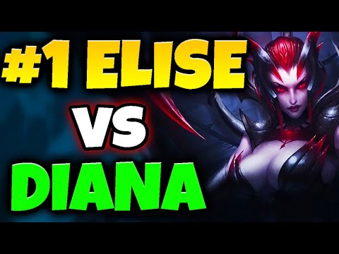 This is why Rank #1 Elise LOVES playing against Diana Jungle!