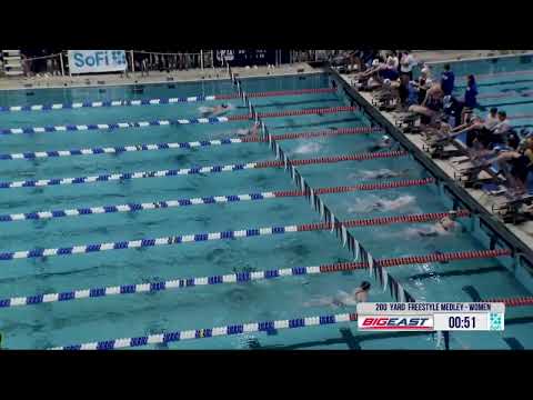2022 BIG EAST Championships - Program Record-Setting Women's 200 Medley Relay