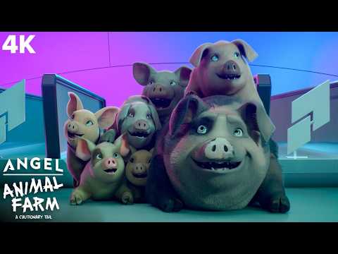 Animal Farm (2026) - The Pigs Go Shoppping Scene | Movie Clip 4K