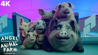 Animal Farm (2026) - The Pigs Go Shoppping Scene | Movie Clip 4K