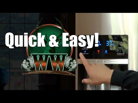 How To Replace Water Filter on Samsung French Door Refrigerator