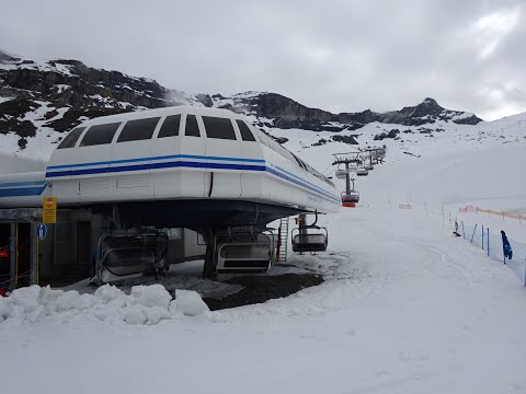 9/6/2021 Risalita integrale seggiovia Leitner "Fornet" a Cervinia