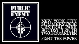 Public Enemy - Fight The Power (Central Park Summerstage 2010)