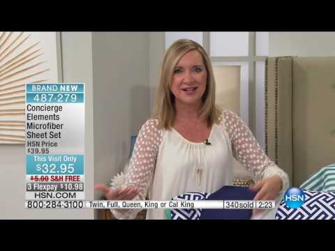 HSN | Concierge Collection Bedding 09.17.2016 - 01 PM
