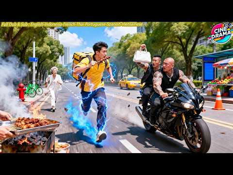 Delivery Guy Risks His Life to Save Old Woman From Thugs Snatching Her Bag, He’s a Hidden War God