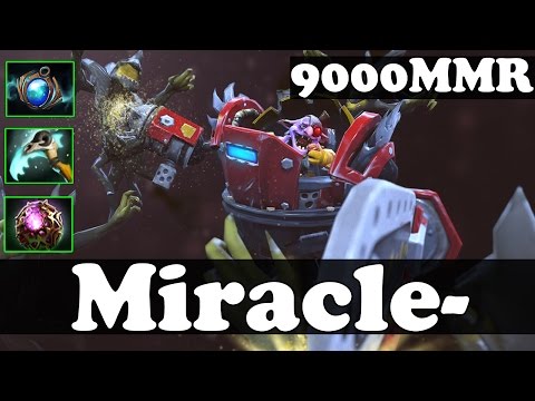 Dota 2 - Miracle 9000 MMR Plays Timbersaw vol 8 - Ranked Match Gameplay