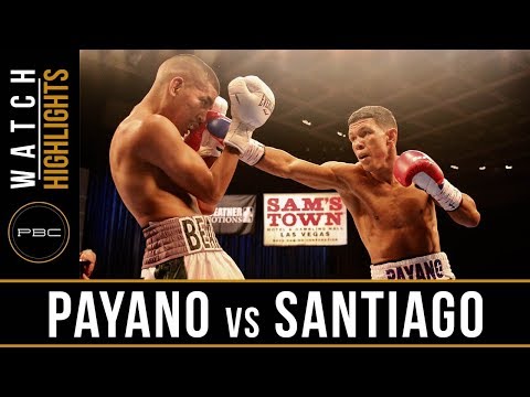Payano vs  Santiago HIGHLIGHTS: August 22, 2017 - PBC on FS1