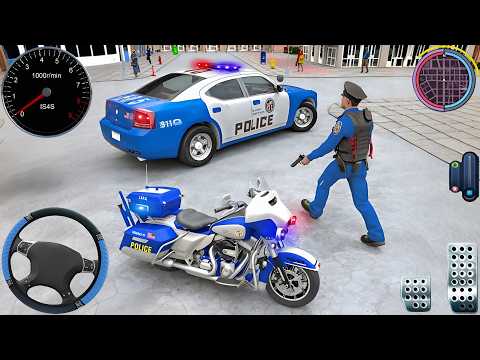 Police Car Chase Simulator 3D Game - Real Cop Cars Driving Simulator 2024 - Android GamePlay