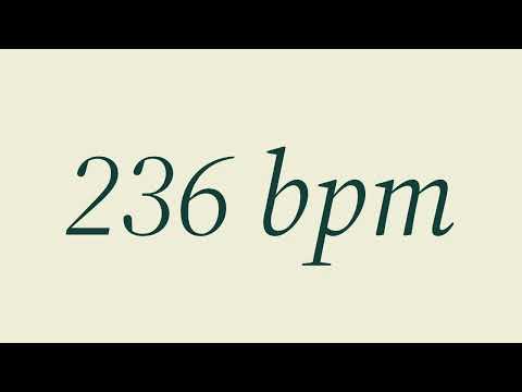 Metronome - 236 bpm