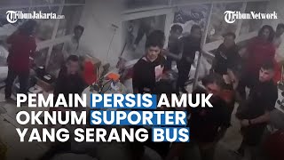 Sejumlah Pemain Persis Solo Amuk Oknum Suporter yang Serang Bus Tim, Ferdinand Sinaga Jadi Sorotan