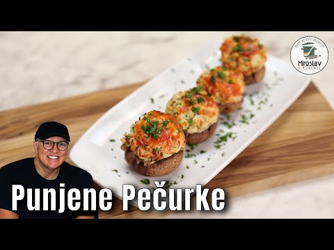 Punjene Pečurke: Brz i Jednostavan Recept