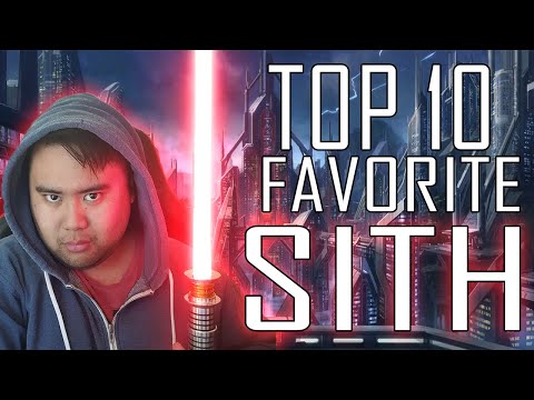 MY TOP 10 FAVORITE SITH LORDS!