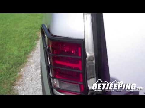 How to: Install Rear Tail Guards on a 2005 - 2010 Jeep Grand Cherokee WK - GetJeeping