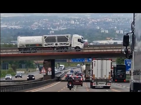 Autobahn A7 | Kassel nach Hannover #video #viral #travel#germany #vloge #view #city#hessen#autobahn