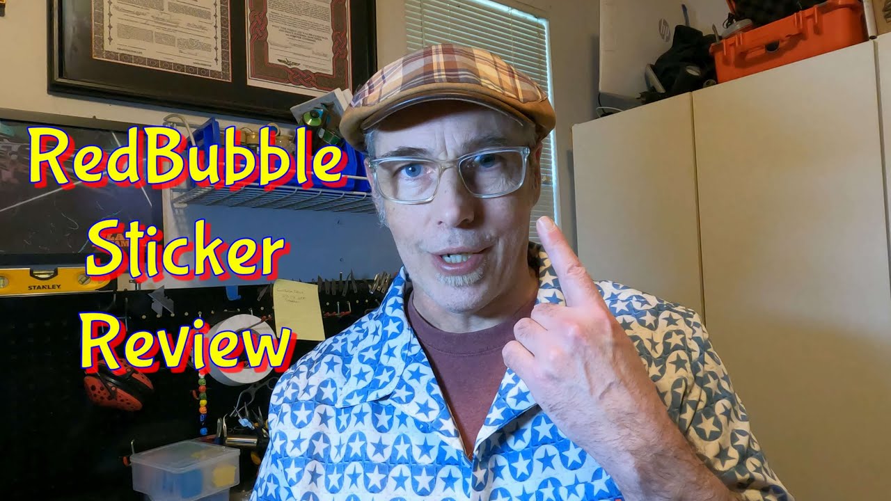 Redbubble Sticker Review/ Sticker App Comparison