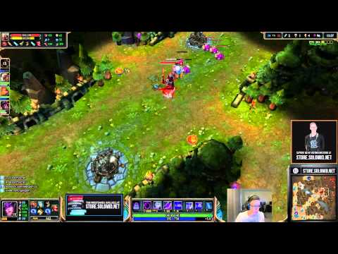 TSM Bjergsen Syndra vs Zed [Challenger Ranked solo queue mid