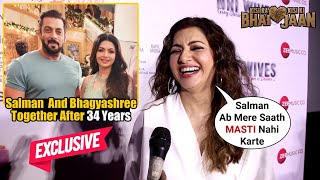 EXCLUSIVE: Bhagyashree On Working With Salman Khan In Kisi Ka Bhai Kisi Ki Jaan After 34 Years! video