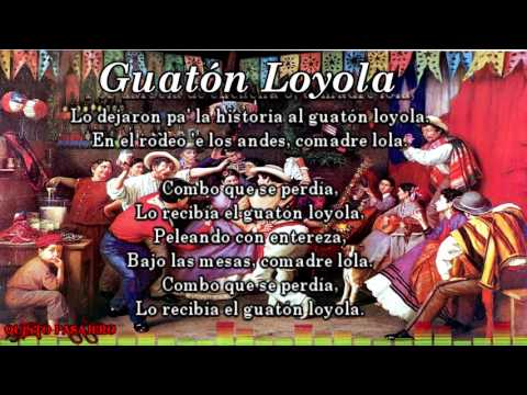 CUECA DEL GUATÓN LOYOLA ( Para más cuecas abajo )