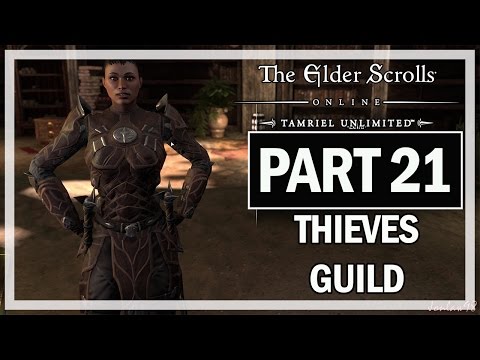 The Elder Scrolls Online Walkthrough Part 21 - Thieves Guild Gameplay
