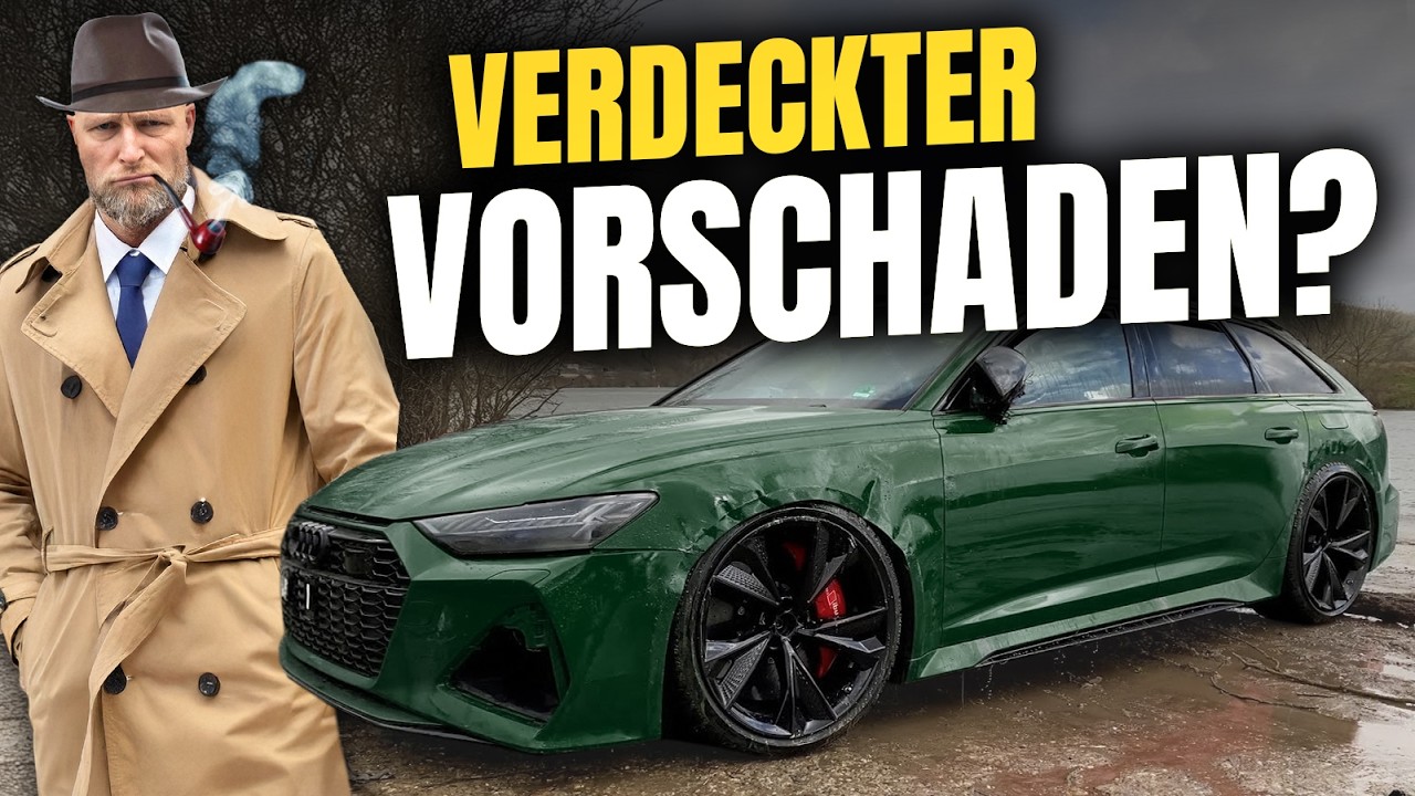 UNFALL am Audi RS6 VERSCHWIEGEN?ANONYME Hinweise aus der COMMUNITY! Finden wir die WAHRHEIT? Teil 2