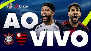 CORINTHIANS X FLAMENGO AO VIVO COM IMAGENS DA NEO QUÍMICA ARENA | BRASILEIRÃO 2026