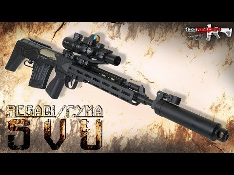 [Review] Begadi/Cyma Dragunov SVU - S-AEG (OTs-03 mit M-LOK) 6mm Airsoft/Softair (German,DE)