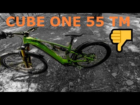 WHY I DON'T LIKE IT! CUBE STEREO HYBRID ONE 55 TM - Test ride on the Stromberg Flowtrail